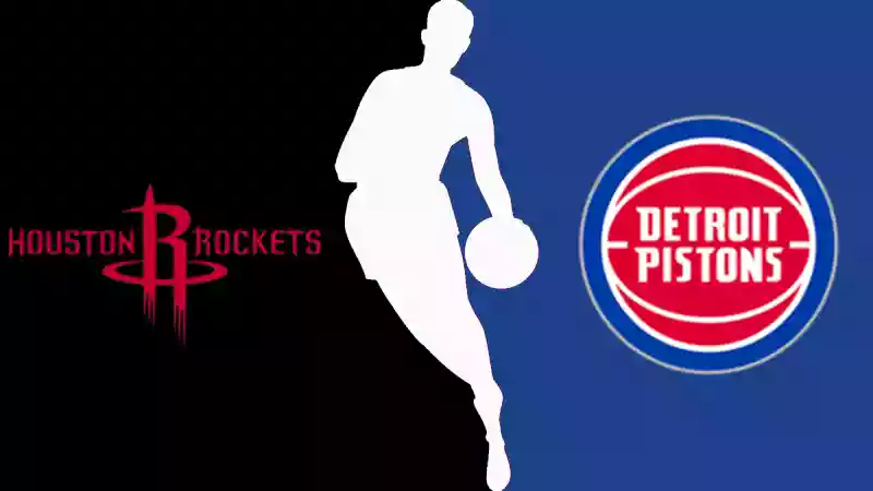 Хьюстон Рокетс - Детройт Пистонс 01.04.2023, Регулярный сезон НБА 22/23