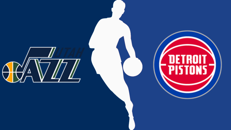 Юта Джаз - Детройт Пистонс 04.01.2024, Регулярный сезон НБА 23/24