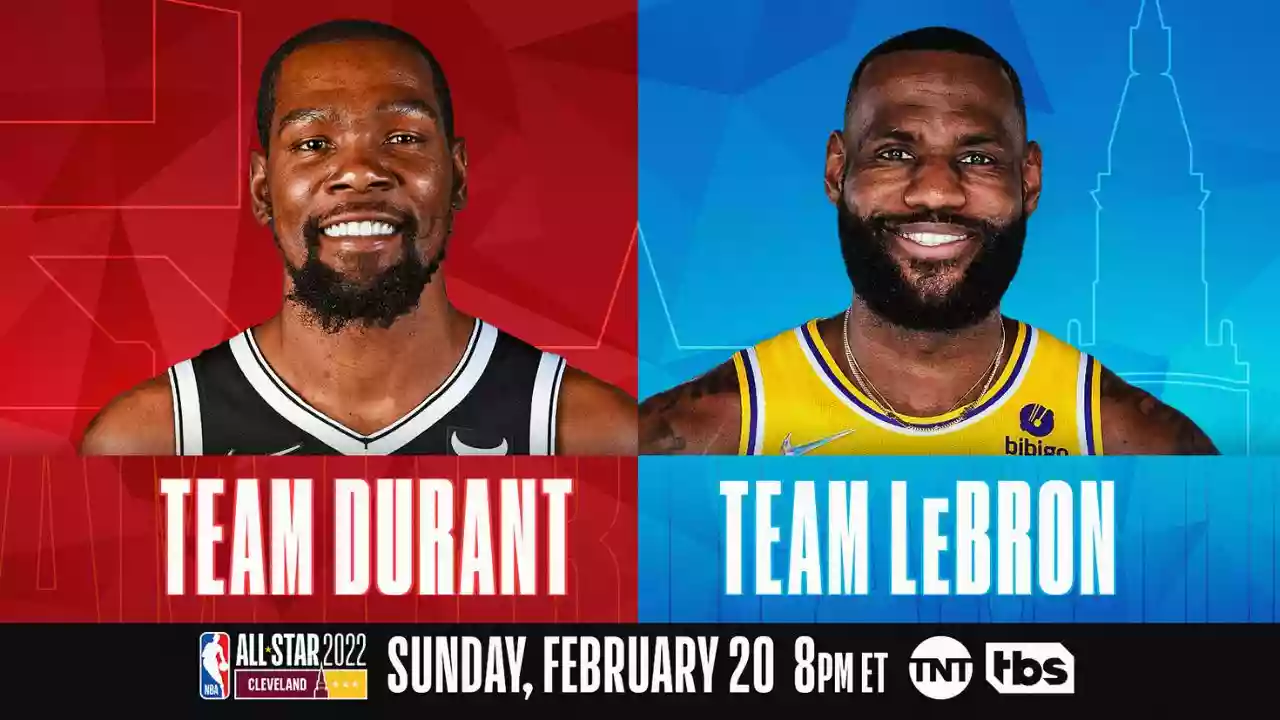 All-Star Game: Team Durant vs. Team LeBron / Матч всех Звезд: Команда Дюранта - Команда ЛеБрона 21.02.2022
