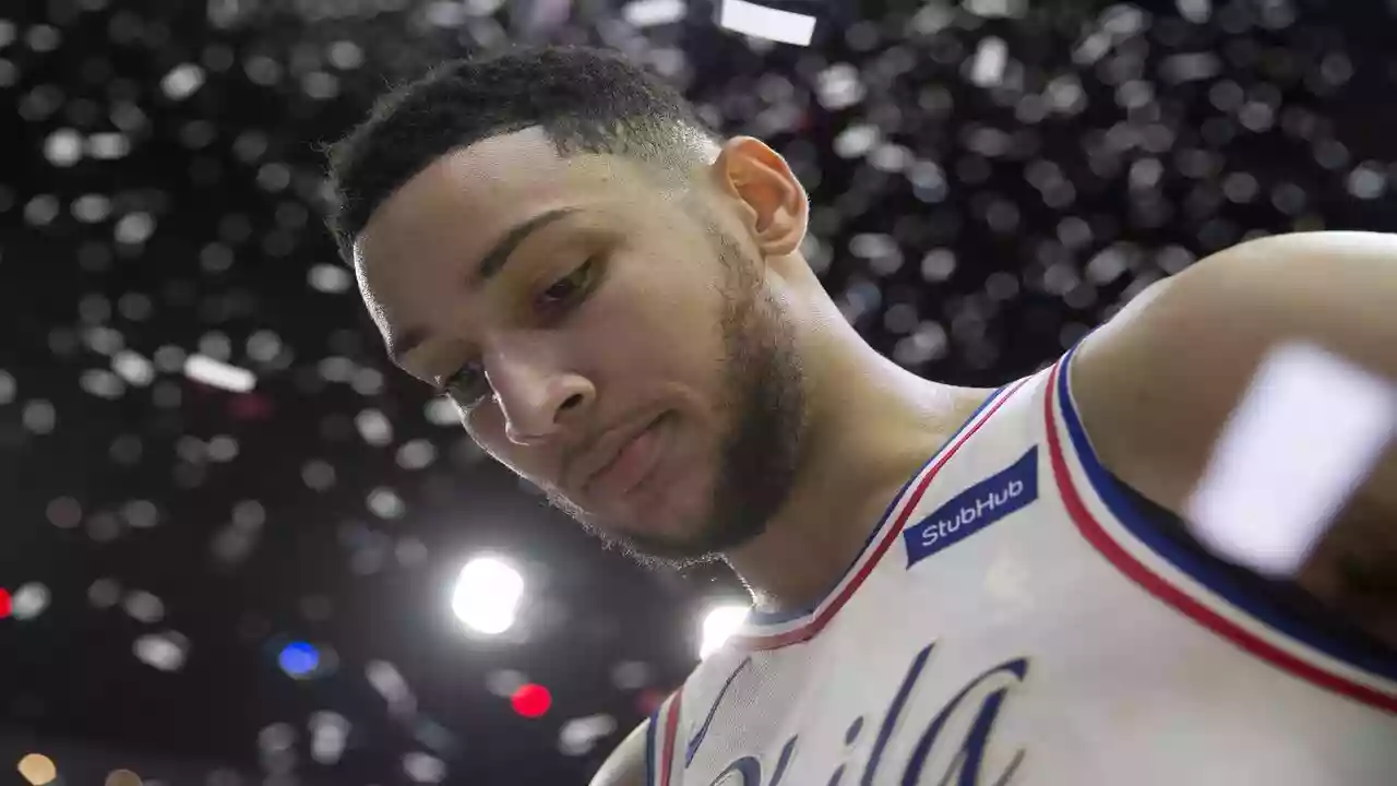 Бена Симмонса заметили на тренировке в спортзале Philadelphia 76ers